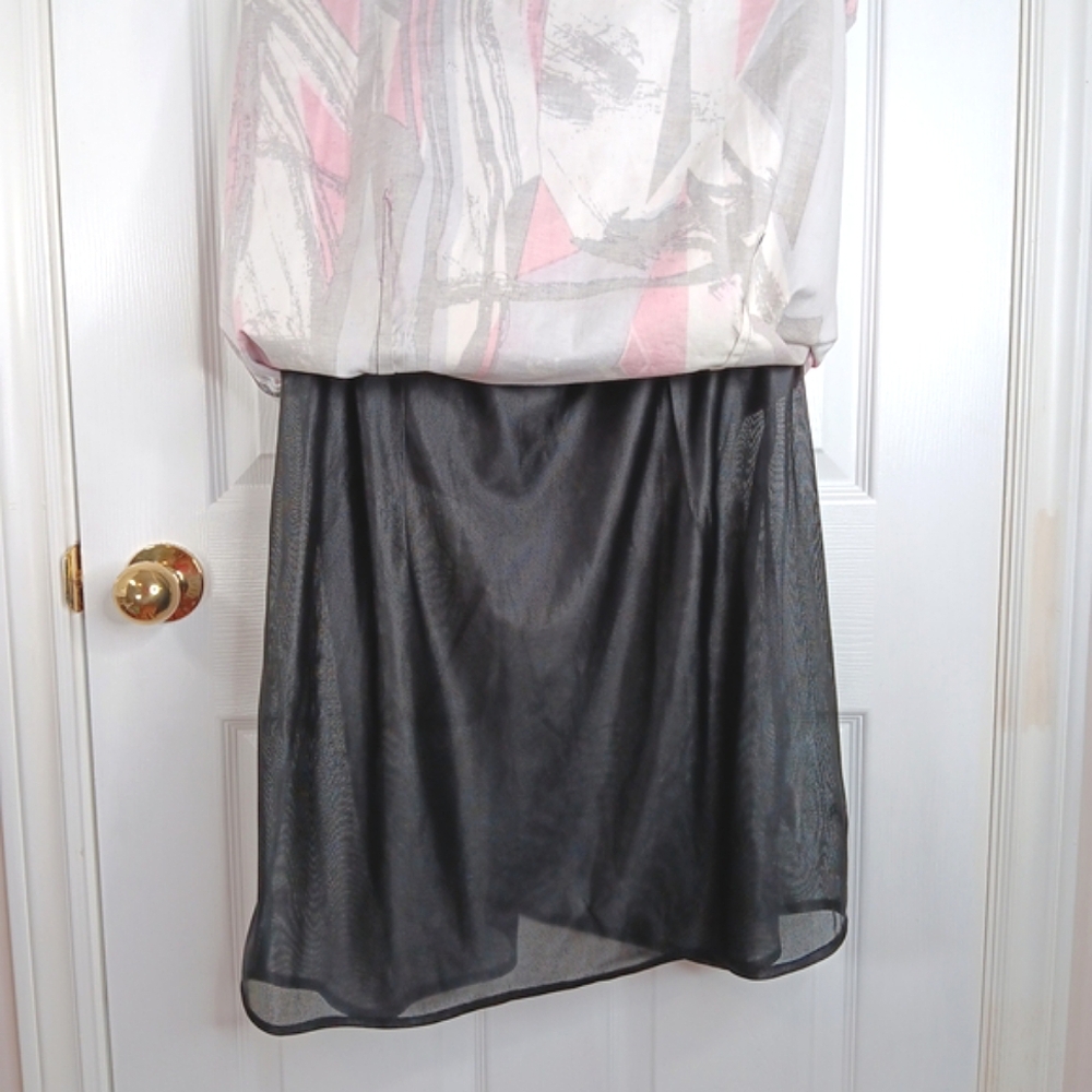 NWOT Ricki's Plus Size 18 MultiColor Sleeveless Dress Knee Length Career Party - Picture 12 of 15